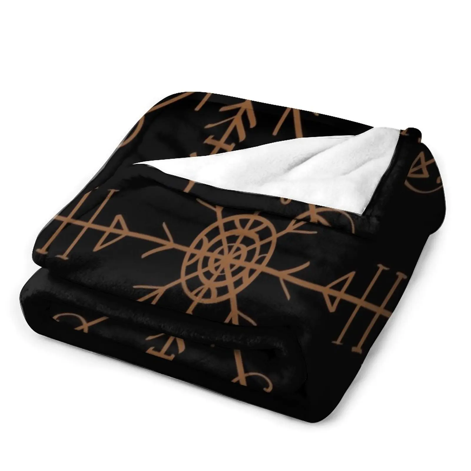 Veldismagn Исландская Руна защита здоровье и удача бросок одеяло под заказ Тяжелые