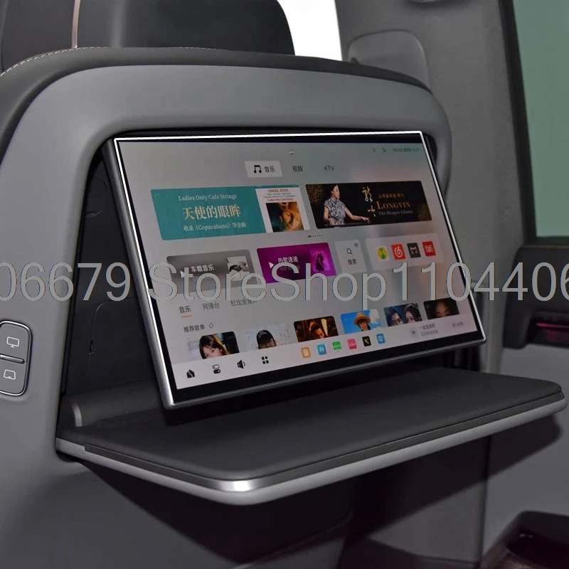 

Защитная пленка из закаленного стекла для ZEEKR 7X 2024 2025, автомобильный ЖК-экран на заднем сиденье, ТВ, аксессуары против царапин