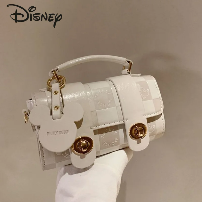 Disney Mickey's New Women's Crossbody Bag Fashionable and Advanced Girls' Shoulder Bag Small Fresh and Versatile Women's Handbag