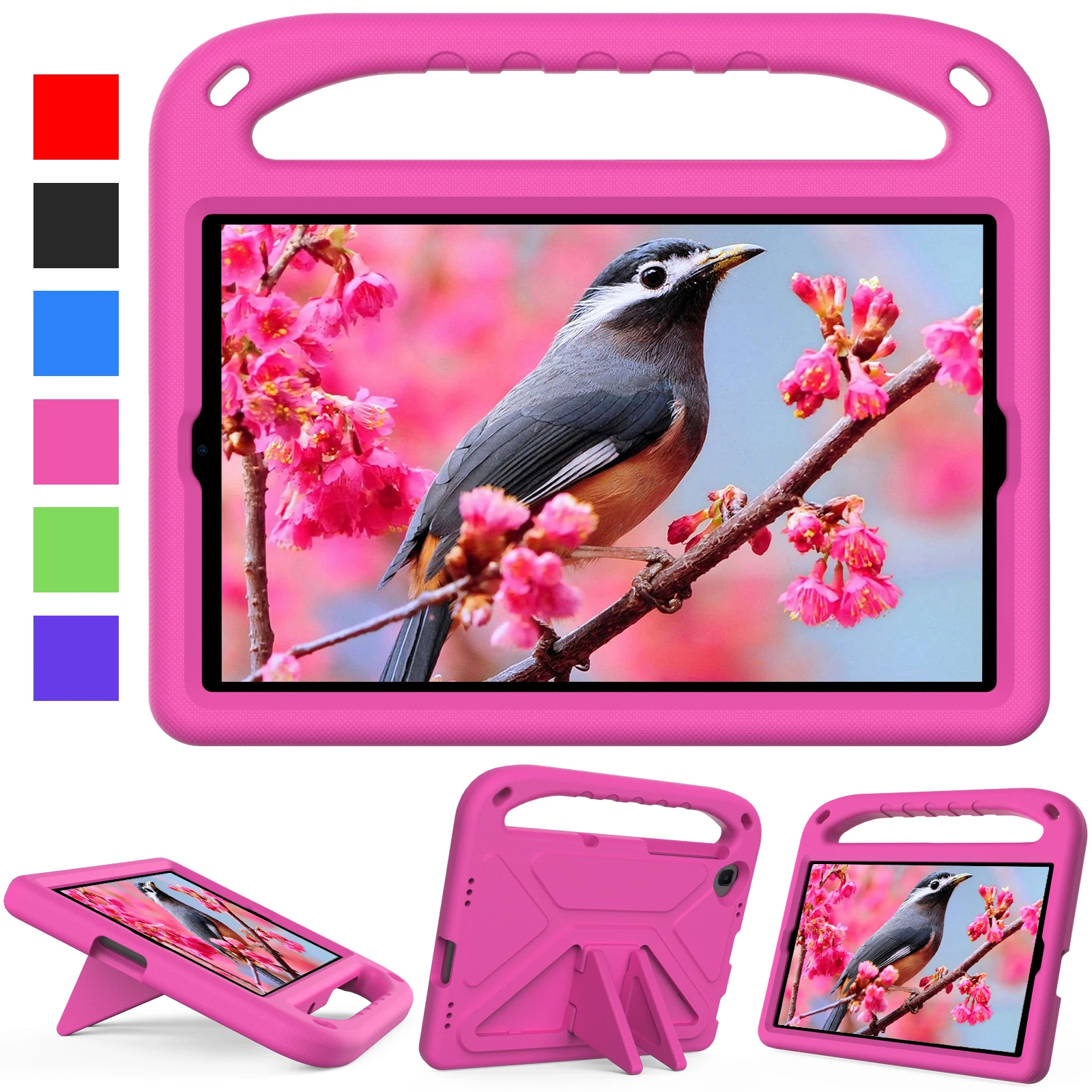 

EVA Case for Lenovo Tab M10 FHD Plus (10.3") TB-X606F TB-X606X Hand-held Stand Tablet Cover Kids Anti-drop Soft funda