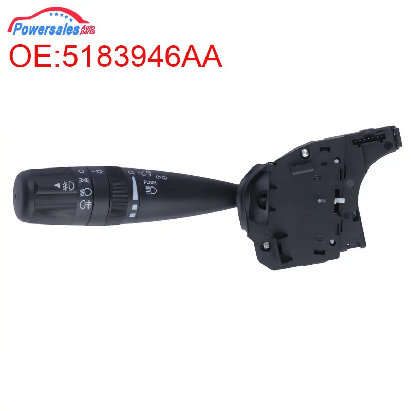 

Фара противотуманная фара, переключатель указателя поворота для Dodge Avenger Nitro Jeep Commander Compass Grand Cherokee Patriot Wrangler 5183946 АА