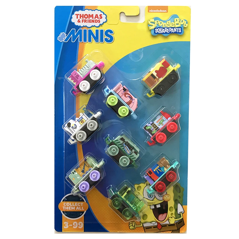 Оригинальные поезда Thomas and Friend серии Minis из губчатой ткани Ocean World блистерная