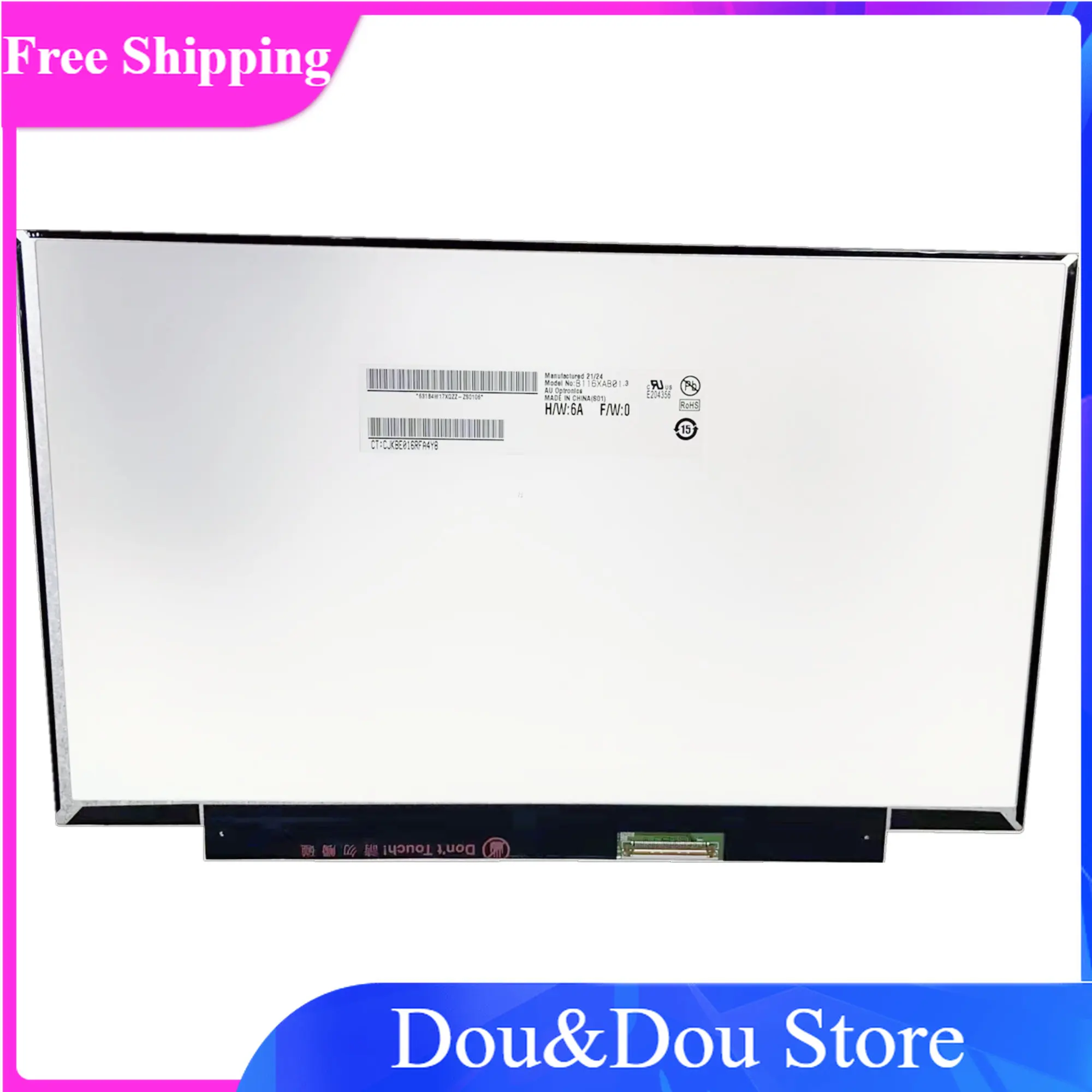 

B116XAB01.3 30pins Display11.6inch 1366×768 Replacement Screen Laptop LED LCD