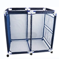 2023 indoor and outdoor aluminum removable storage bin for household use the universal wheel moves easily
