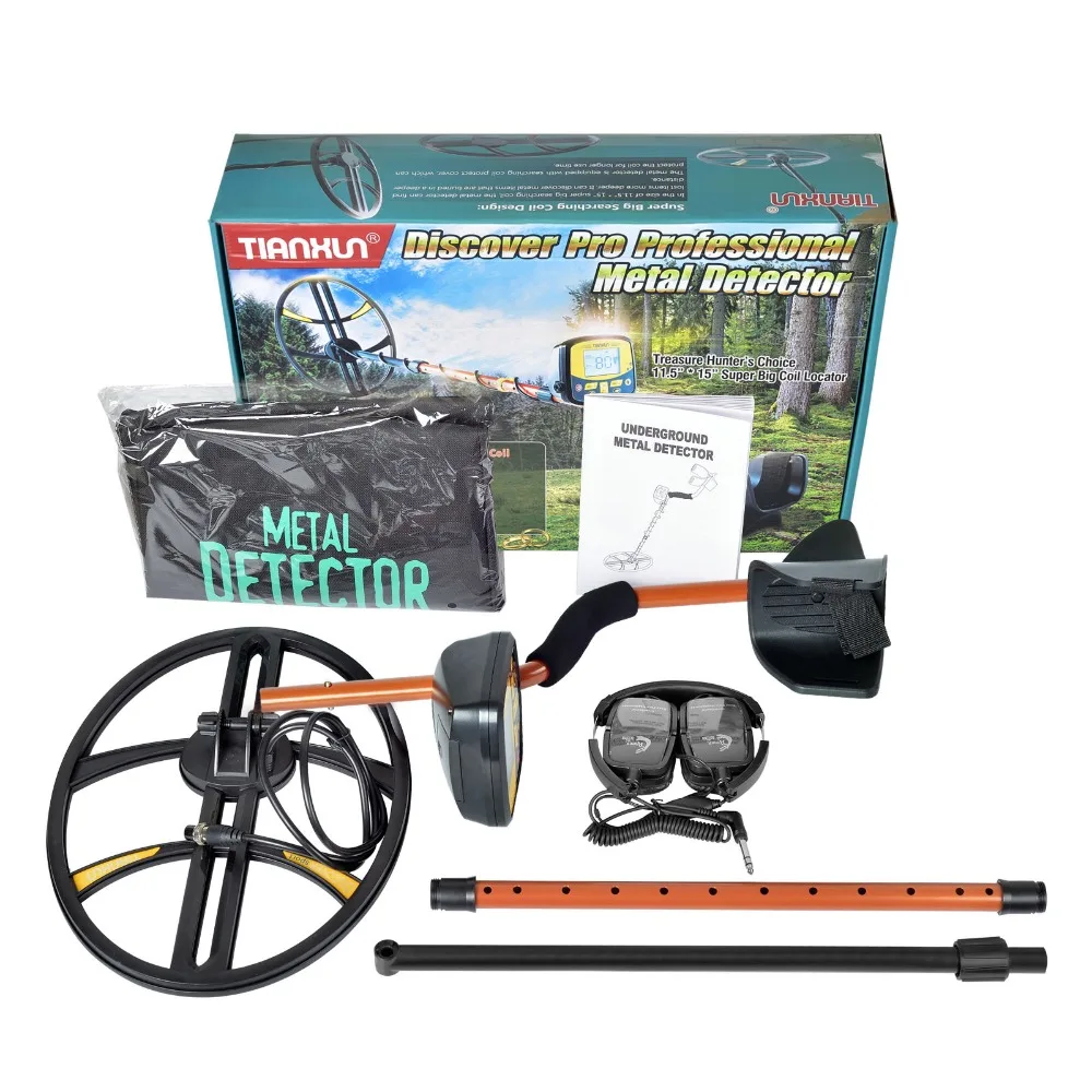 

TX-950 DISCOVER Pro 15" big search coil detector de metales profesional metal gold detector