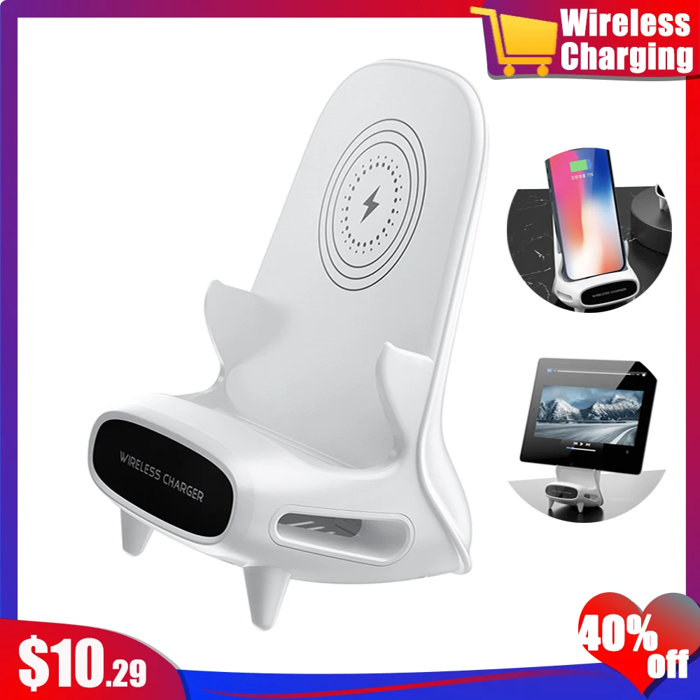 

15W Wireless Chargers for Xiaomi Huawei Samsung LG iPhone XS 7 8 11 12 13 Pro Max Type-C Fast Charging Holder Stand for Phone