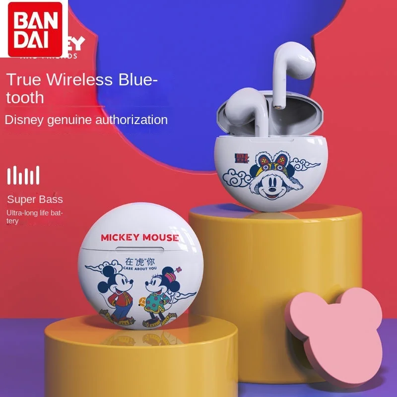 

Беспроводная Bluetooth-гарнитура Bandai с изображением Диснея Микки