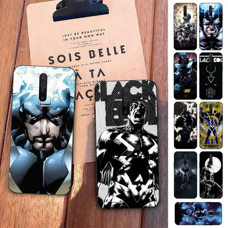 

Marvel black bolt Phone Case for Redmi 5 6 7 8 9 A 5plus K20 4X S2 GO 6 K30 pro