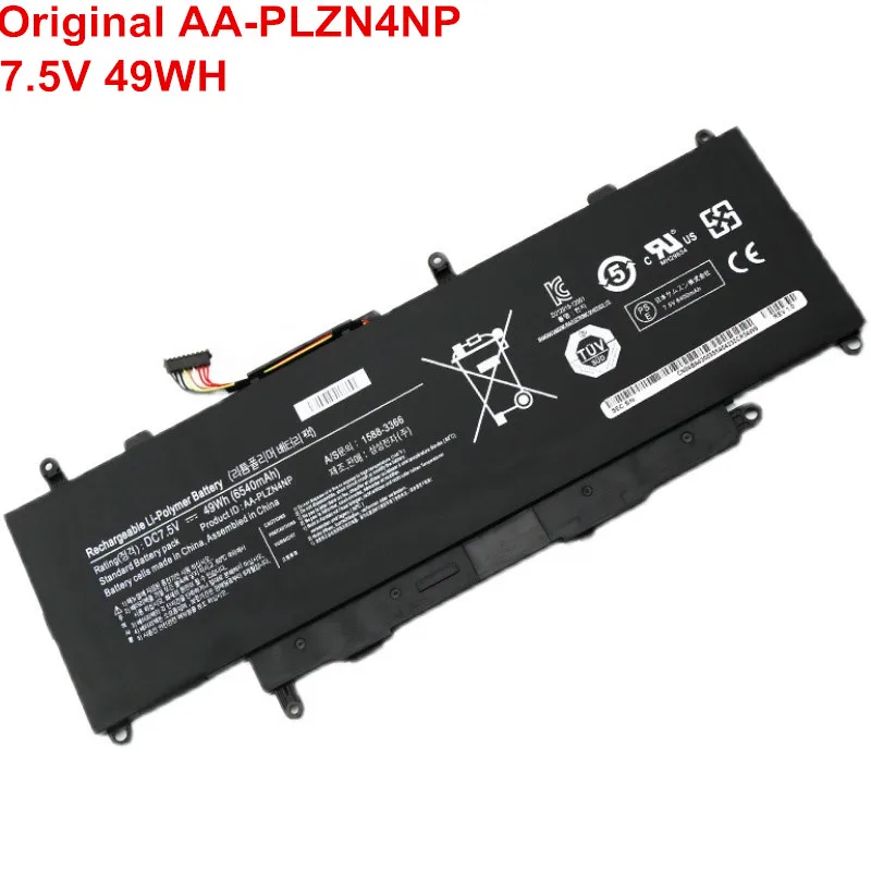 7,5 в 49 Втч новые стандартные литий-ионные аккумуляторы для ноутбука Samsung ATIV PRO XE700T1C XQ700T1C