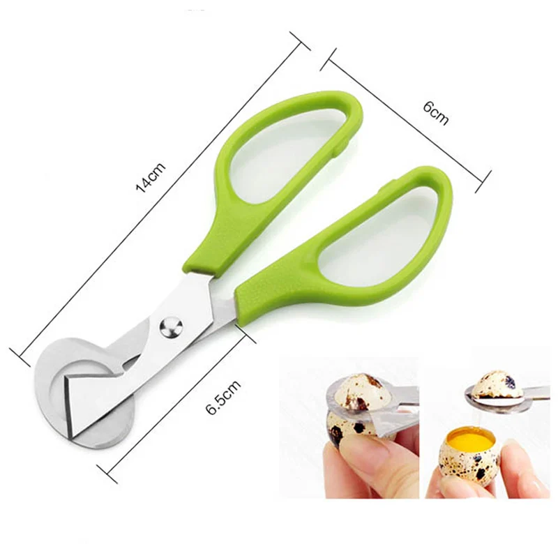 

Pigeon Quail Egg Scissor Bird Cutter Opener Kitchen Tool Clipper Sale shells Scissors Cracker Cigar Stainless Steel Blade Househ