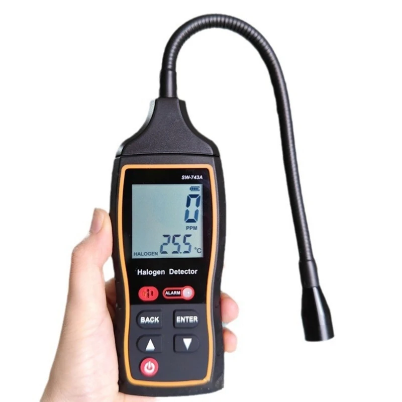 Портативный тестер утечки газа анализатор HVAC инструмент для обнаружения утечек