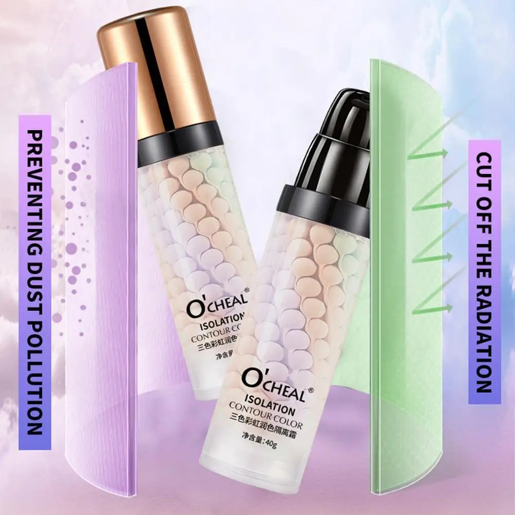 

Three-color up Cream To Brighten The Skin Refreshing De Natural Base Moisturizing Cream BB Maquillaje Makeup Nude M8J5