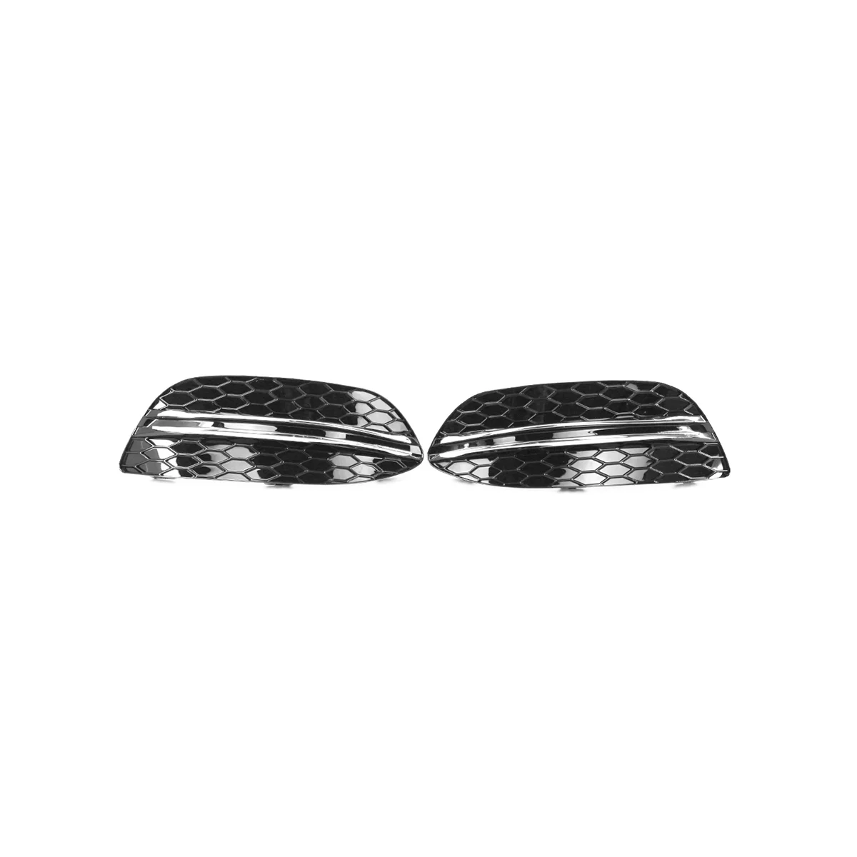 

Car Chrome Front Bumper Grille Fog Light Cover Trims for Mercedes Benz C-Class W205 2058851623 2058851523 2058850823