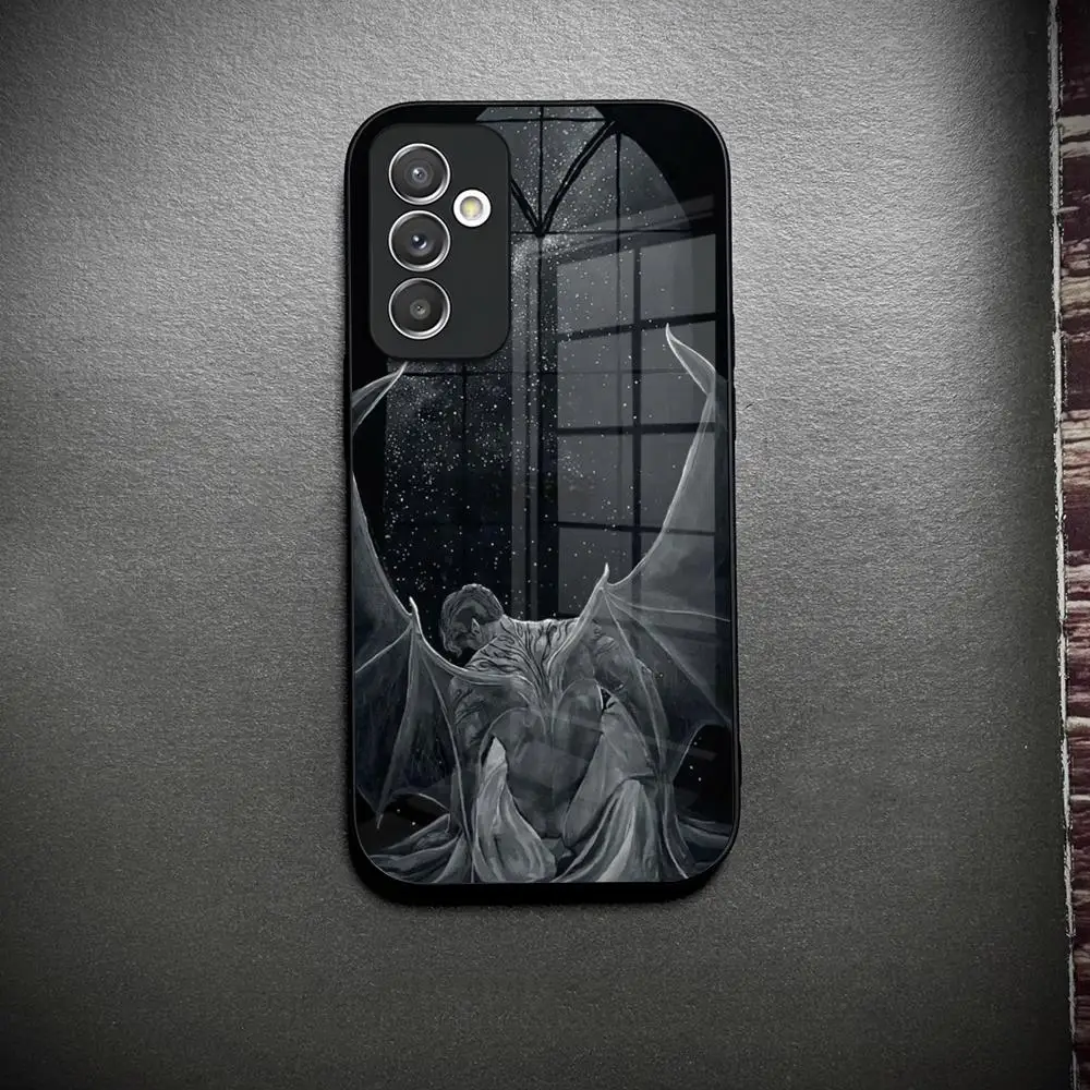 Фото Чехол для телефона Acotar A Court Of Mist And Fury, стеклянный, для Samsung S26 S25 S24 S23 Ultra Fe Plus A16 A17 A37 A57 A15 A25 A35 №3