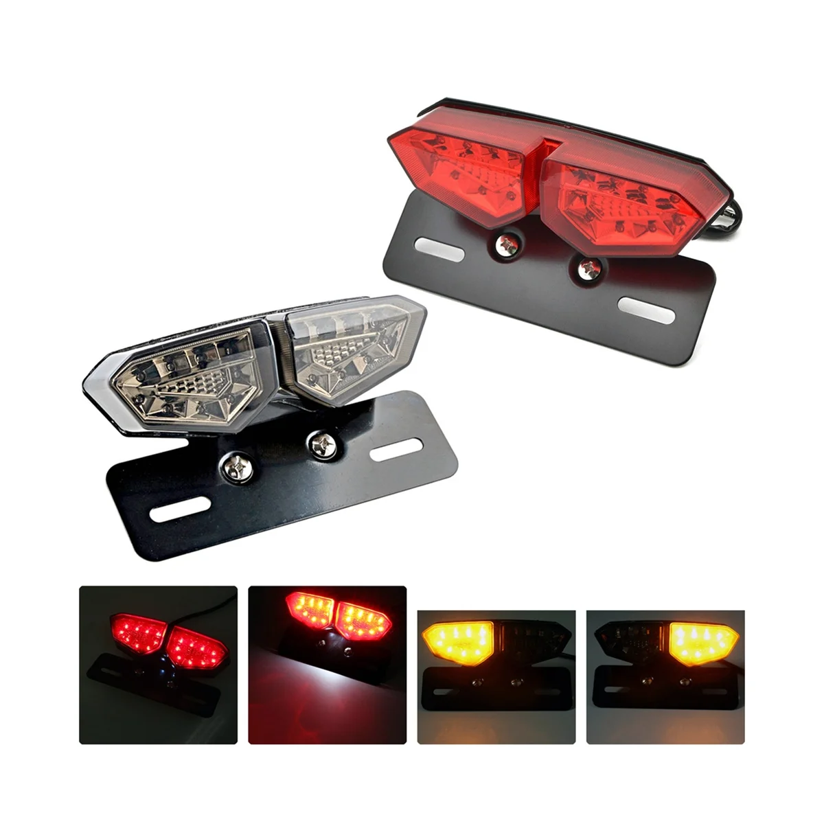 Новый задний фонарь для мотоцикла пляжного велосипеда 12 В