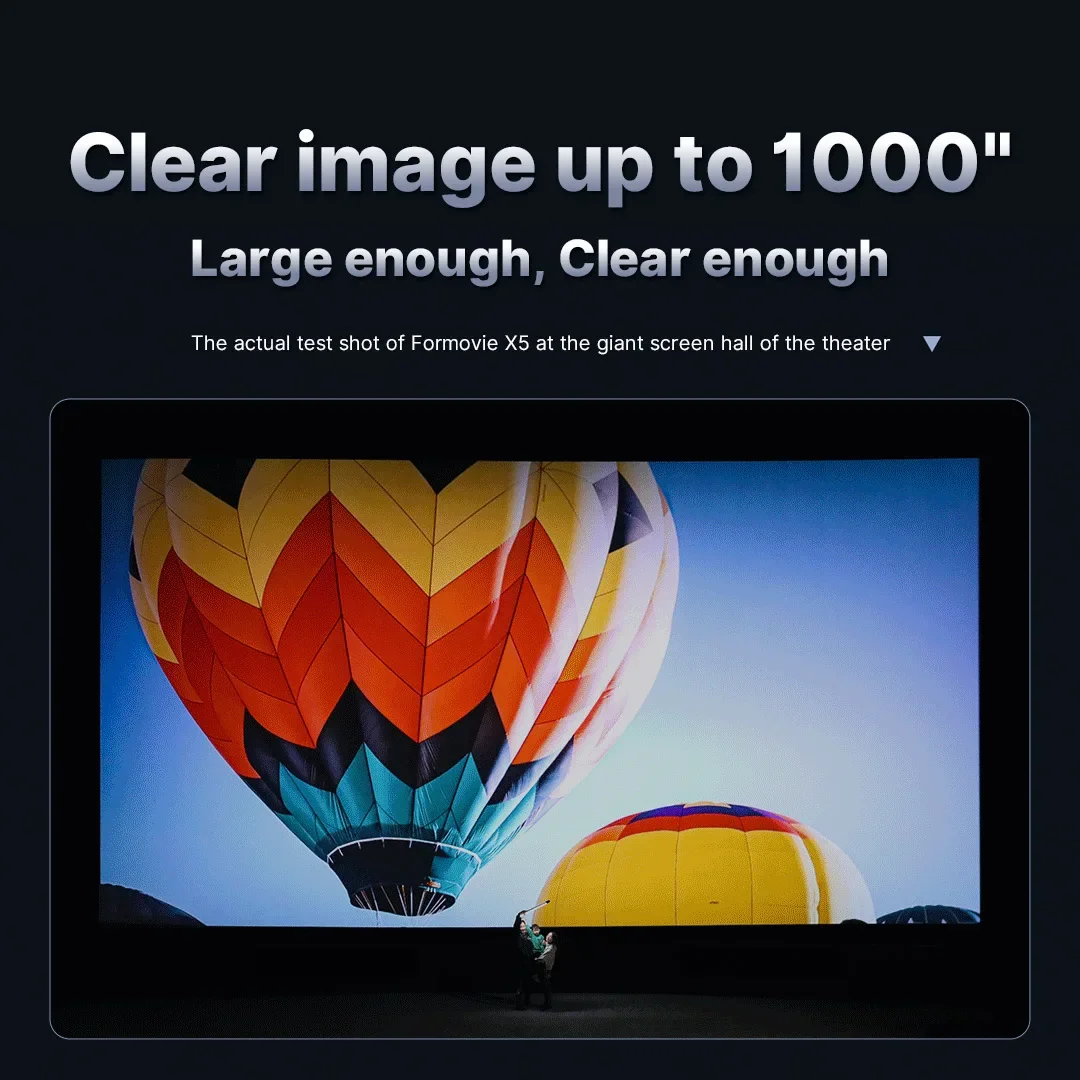 Фото Горячие новинки: Проектор Wupro X5 4K Ultra HD, 2450 CVIA люмен, для домашнего кинотеатра, DLP-проектор №1