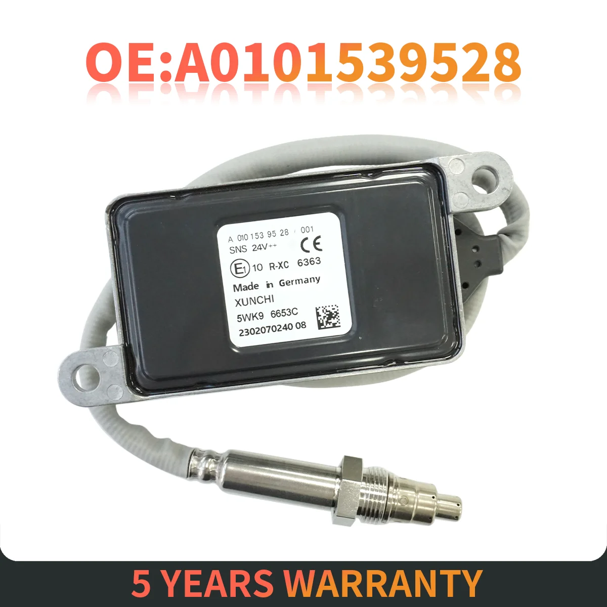 Новый датчик оксида азота 24 В 5WK9 6653C подходит для Mercedes Benz trpunk Actros MP4 Euro 6 NOx Sensor OE