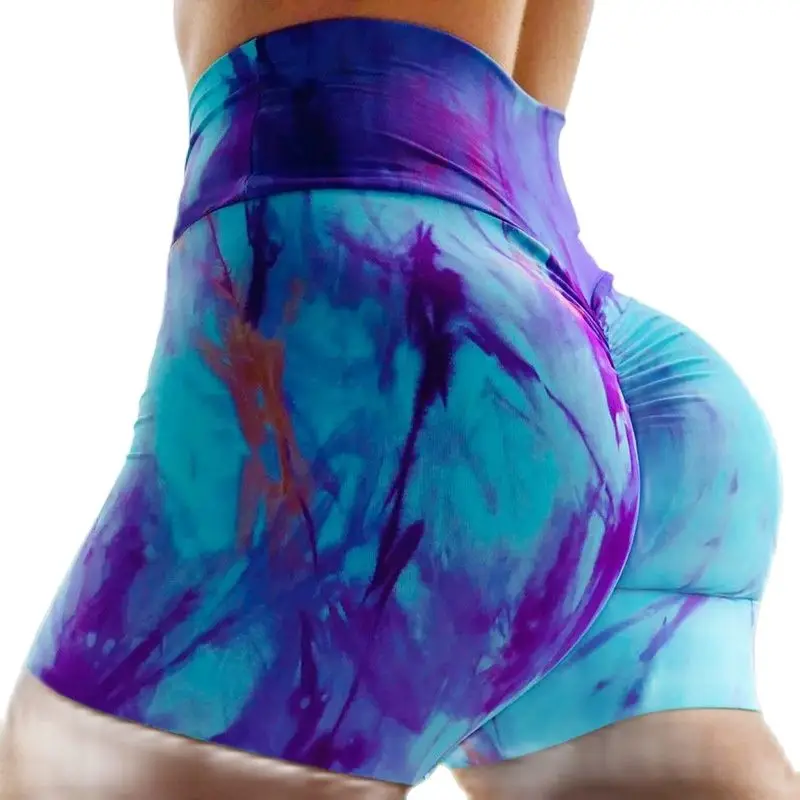 

New Women's Peach Hot Pants Heart Hip Tight Fitness Dance Sports Shorts
