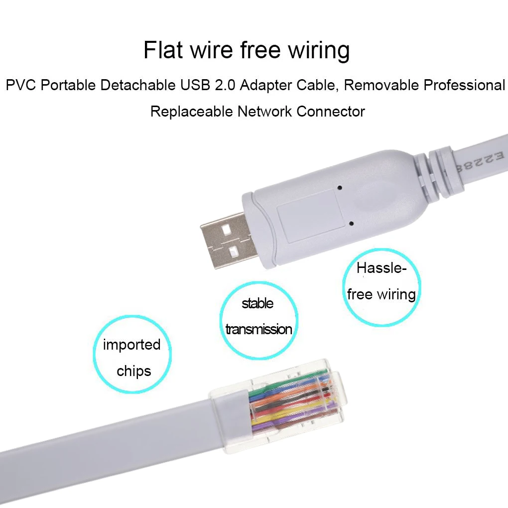 

USB-кабель для адаптера, профессиональный сетевой шнур для быстрой передачи