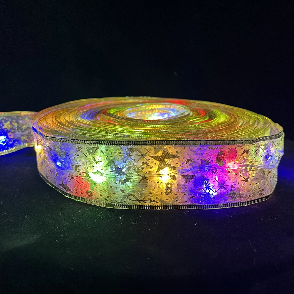 

Рождественские светодиодные светильники «сделай сам», двойная лента, гирлянда, простая форма, декоративная лампа, кнопка, питание от батаре...