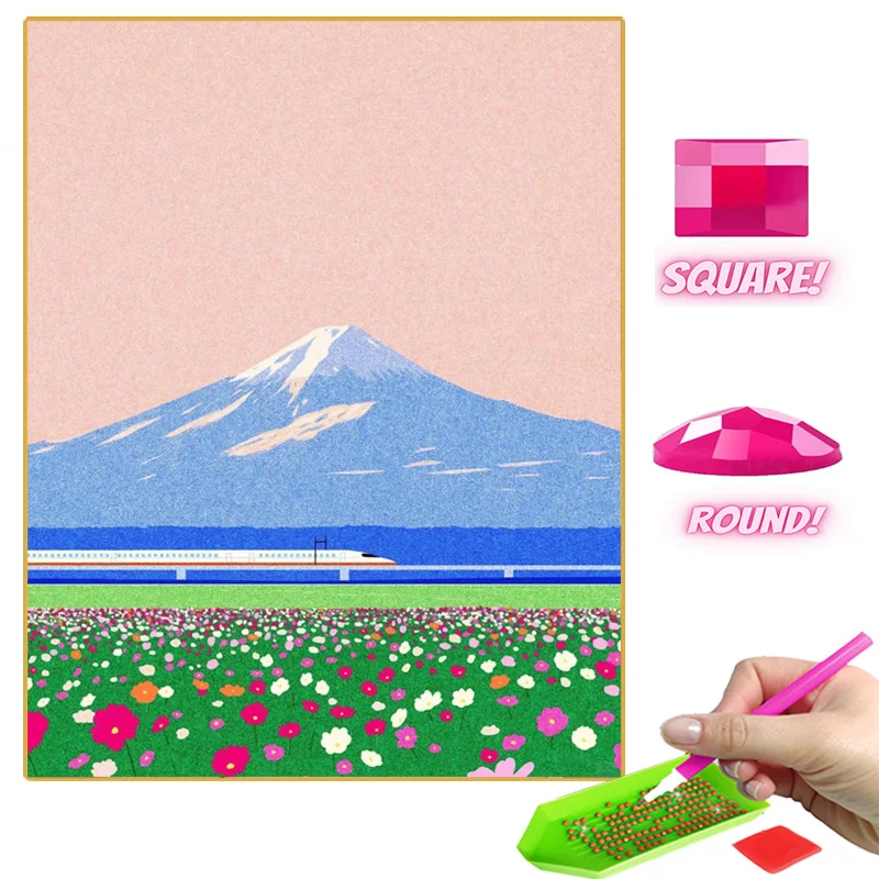 Алмазная живопись Санторини Leeaor