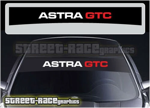 

Для SS1007 Vauxhall Astra GTC sunstrip графические наклейки