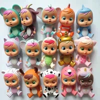cry dolls baby toys children doll tears interactive birthday gifts for children bath toys mini doll gold back parts missing