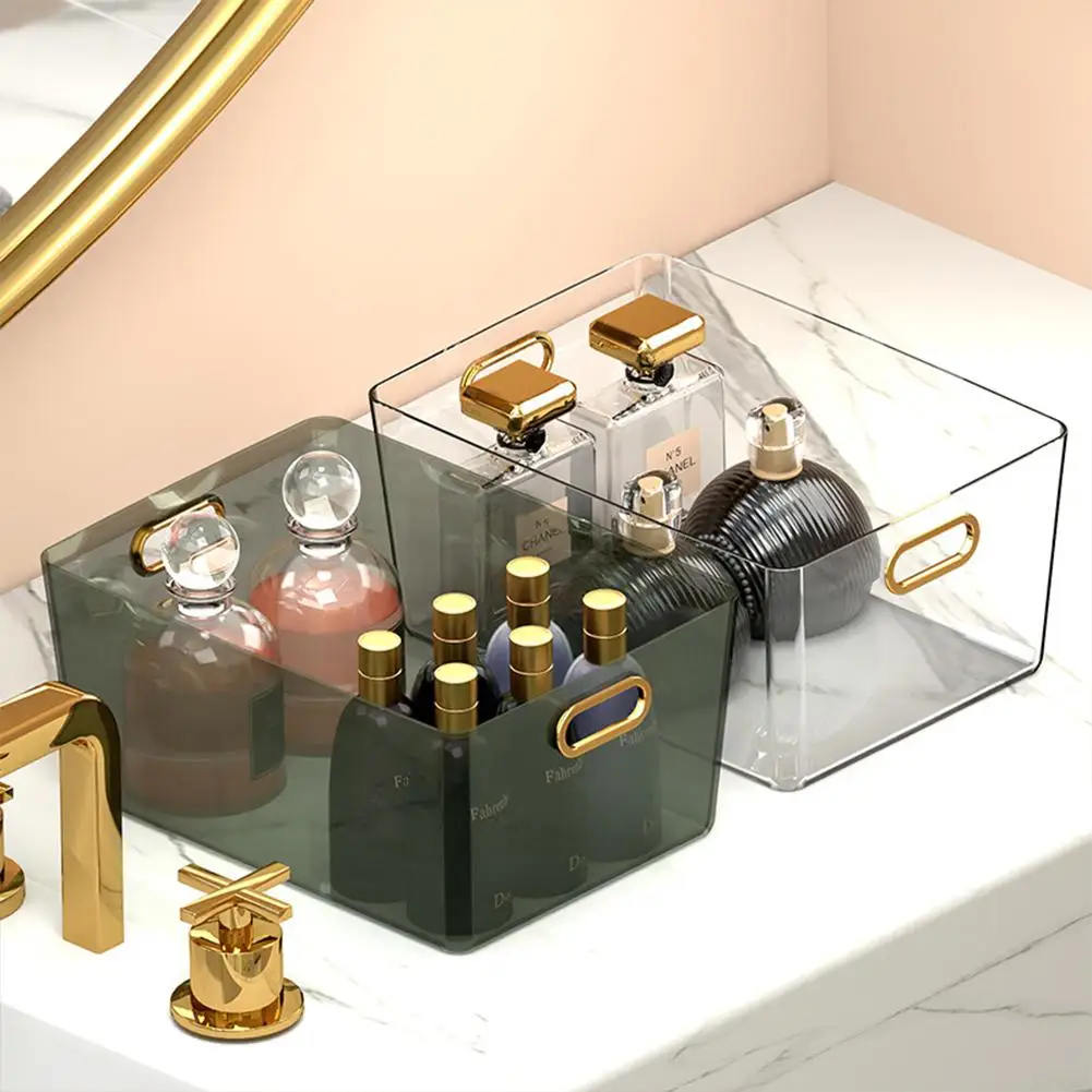 

Прозрачная Нескользящая коробка для хранения с утолщенной ручкой