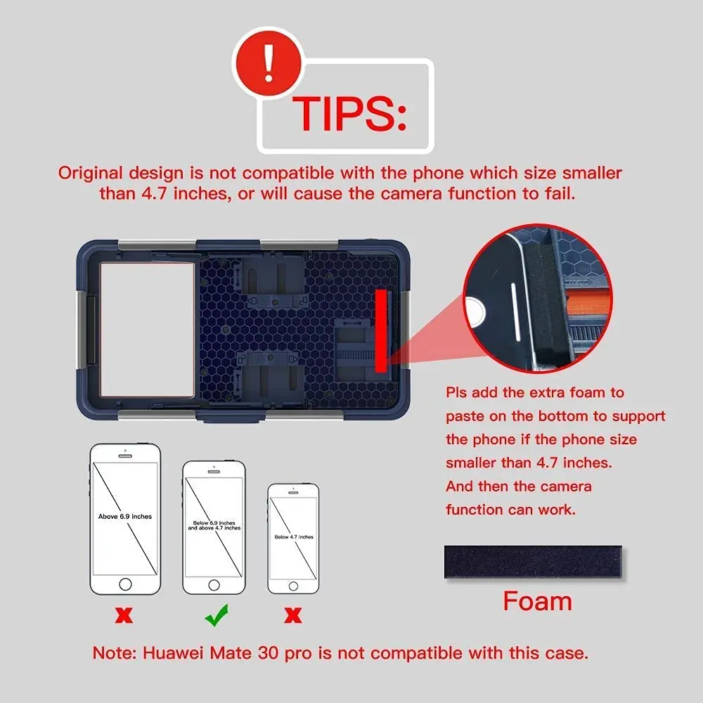 Underwater 15m 50ft Waterproof Case for Samsung S23 S22 Ultra S21 S20 S10 Plus iPhone 14 13 12 11 Pro Max Heavy Duty Diving Case