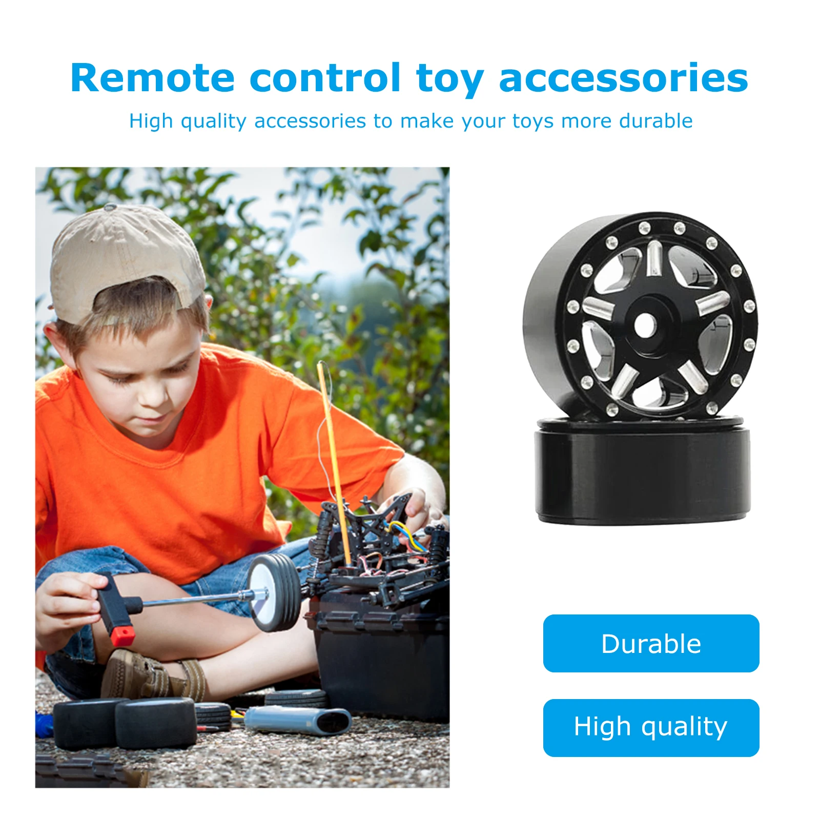 

4 шт., колеса 26x14 мм, 1,0 дюйма