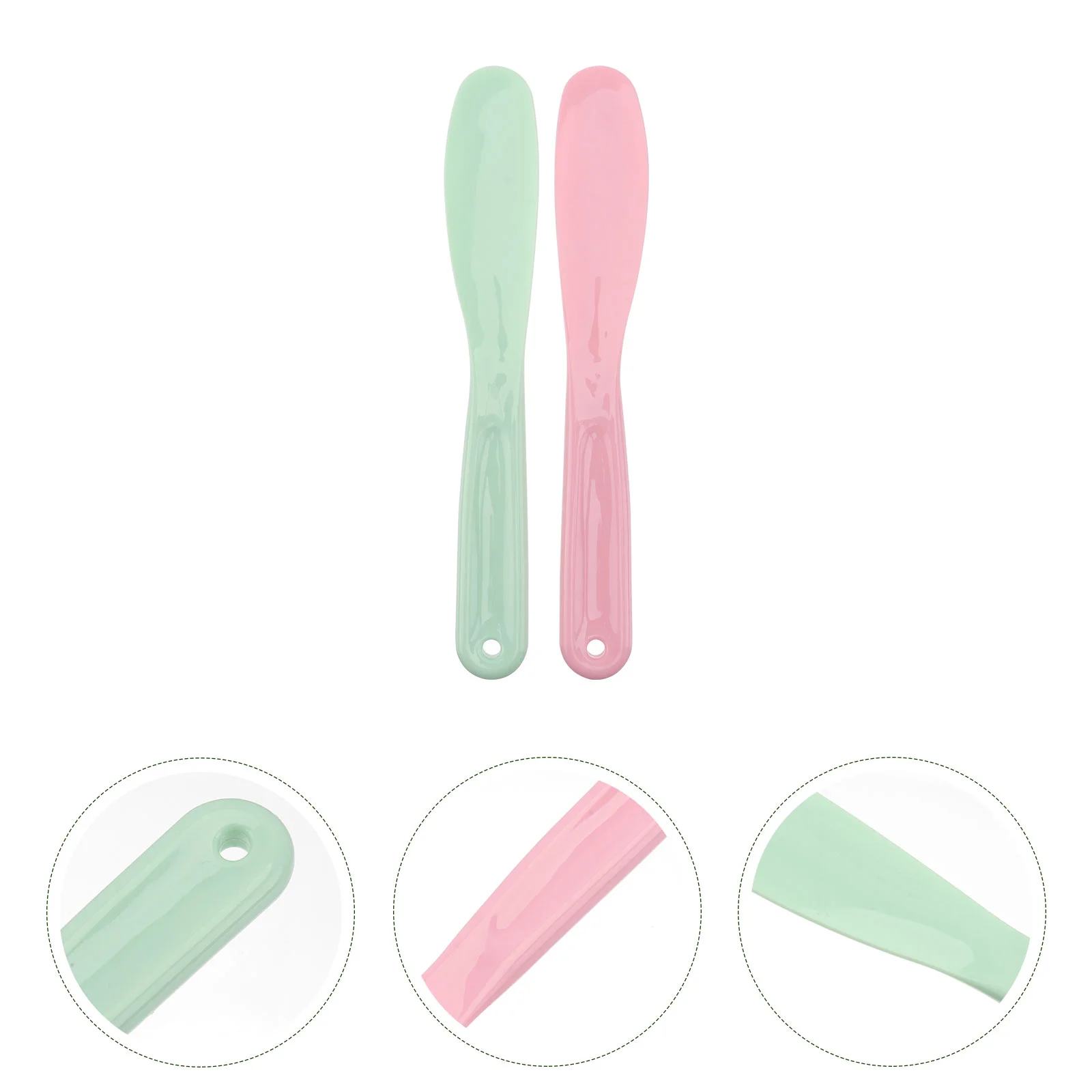 

Spatula Makeupscoop Mixing Face Facial Spoon Scraper Bottle Stick Reusable Small Samplingand Mini Cream Tip Spatulasdiy Skin