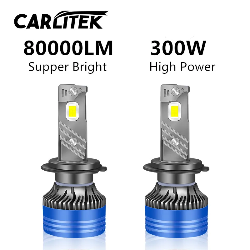 

CARLitek H4 H7 H11 LED K4C K4S 80000LM 300W LED Headlights 6000K 4300K H8 H9 H1 9005 9006 HB3 HB4 9012 High Power Led Canbus 12V