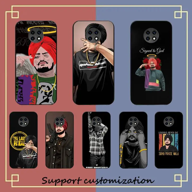 

Rapper Sidhu Moose Wala Phone Case for Redmi 5 6 7 8 9 A 5plus K20 4X S2 GO 6 K30 pro