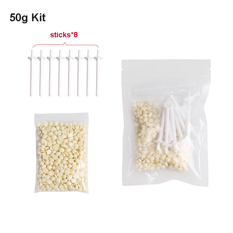 Portable Nose Wax Kit 25g/50g for Men and Women Nail Waxing 