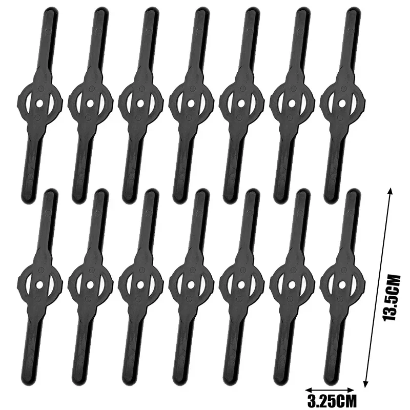 

Пластиковые лезвия для триммера, черный, 10/50 шт