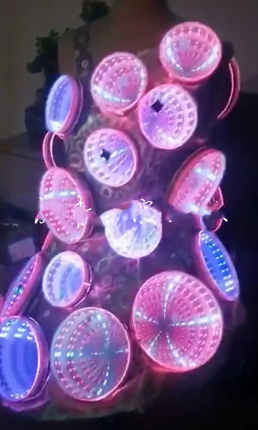 Светящаяся атмосфера Работы DS Weibliche Gogo Тэф Эксвары Biznes Kostüm Высококлассный Anpassung