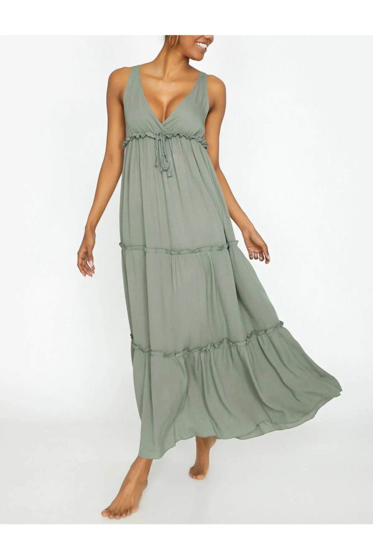 

Парео женское светло-зеленое, одежда для плавания, накидка, платье, пикантная туника, костюм, пляжная одежда, женское пляжное бикини, свободн...