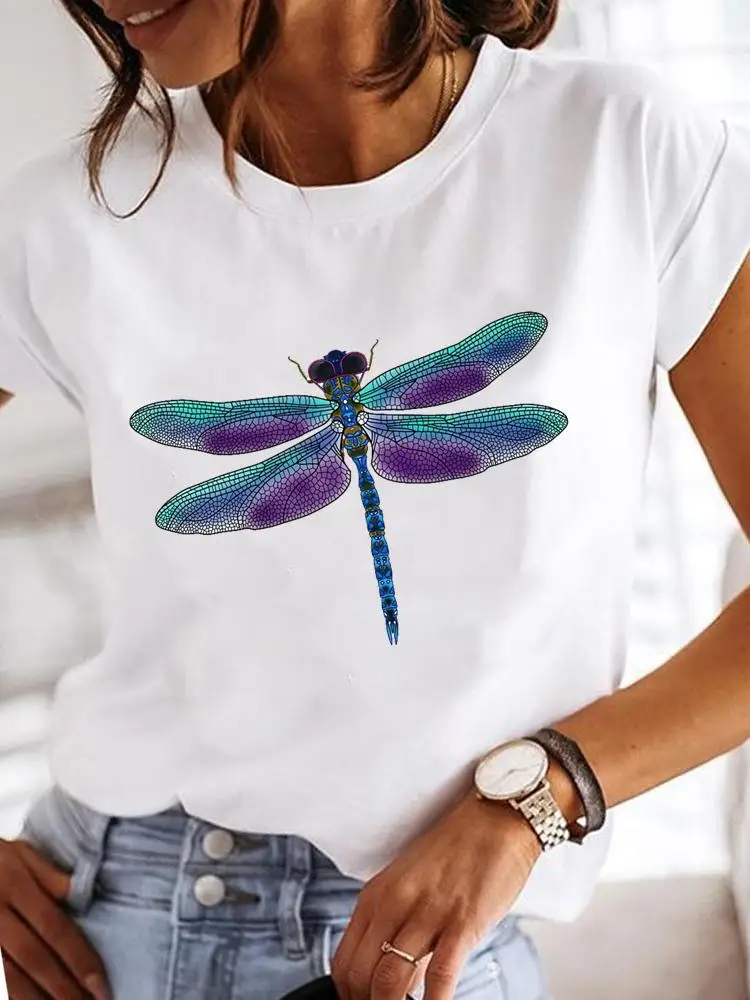 

Женская футболка с коротким рукавом и графическим принтом, в стиле 90-х