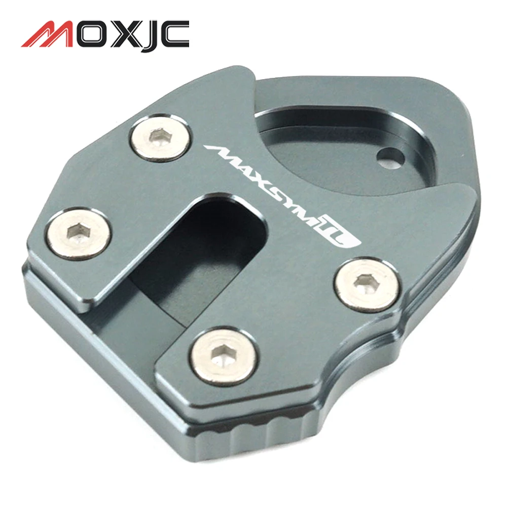 Motorcycle Foot Side Stand Pad Plate Kickstand Enlarger Support Extension for SYM MAXSYM TL 508 MAXSYM TL 500 2020-2022