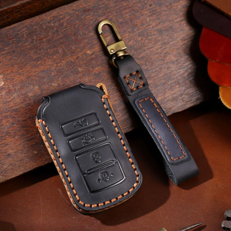 

Suitable for Kia key case KIA model K-04 leather car key case protective cover