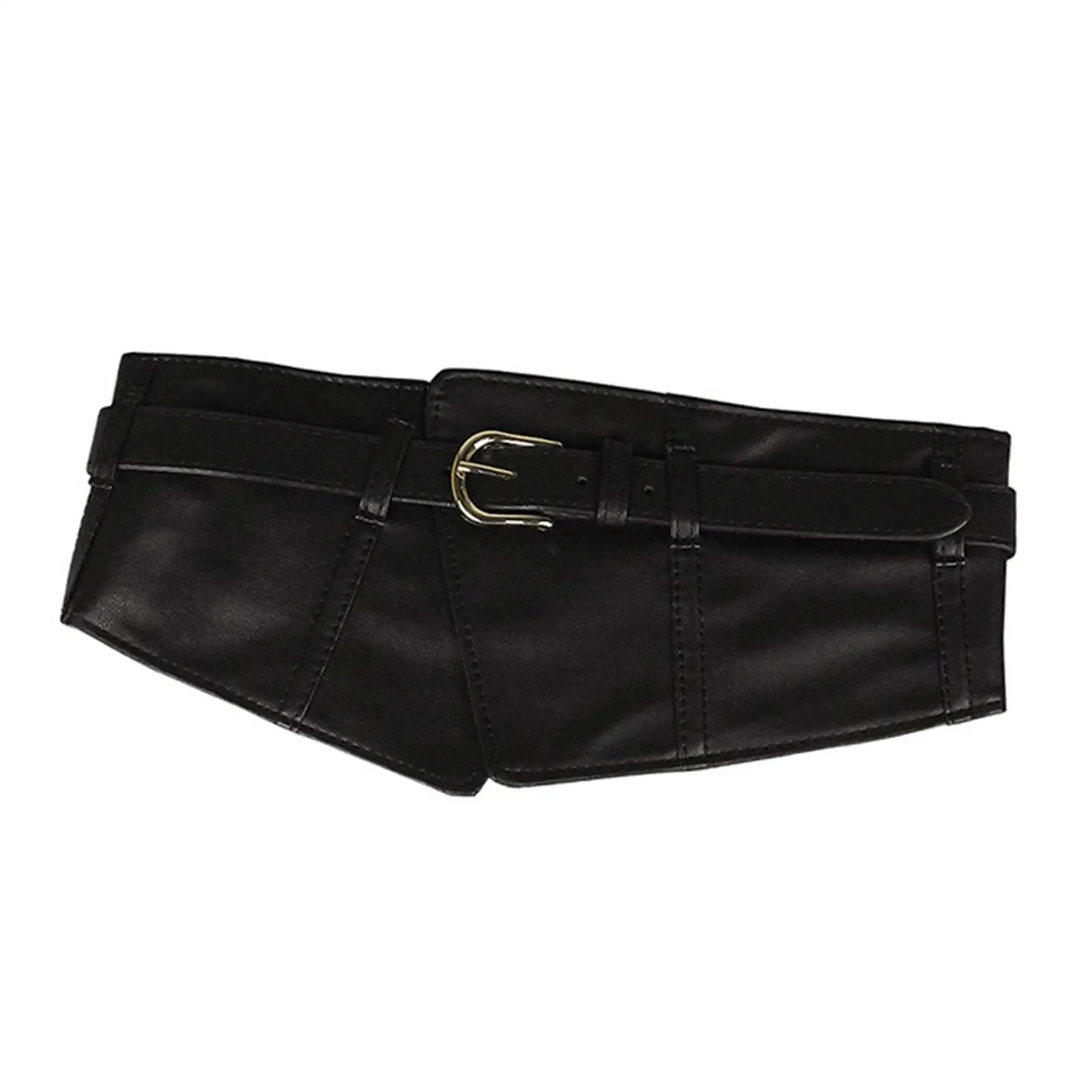 

Creative Womens Belt Corset Elastic Wide Buckle Strechy for Dress