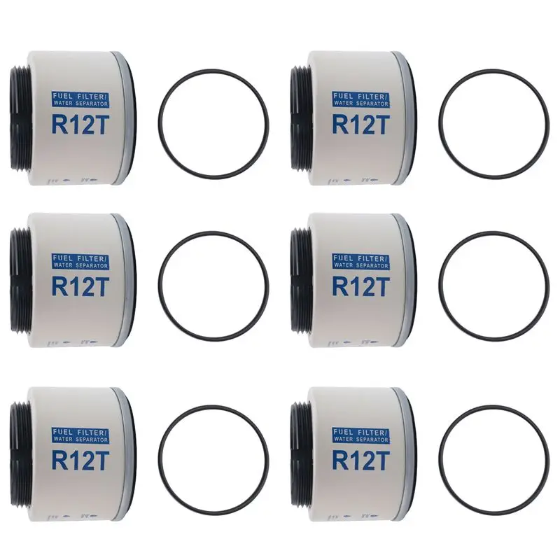 Фото Фильтр-сепаратор топлива/воды Strange 6X R12T для двигателя 40R 120AT S3240 NPT ZG1/4-19, полный комплект с картриджем №1