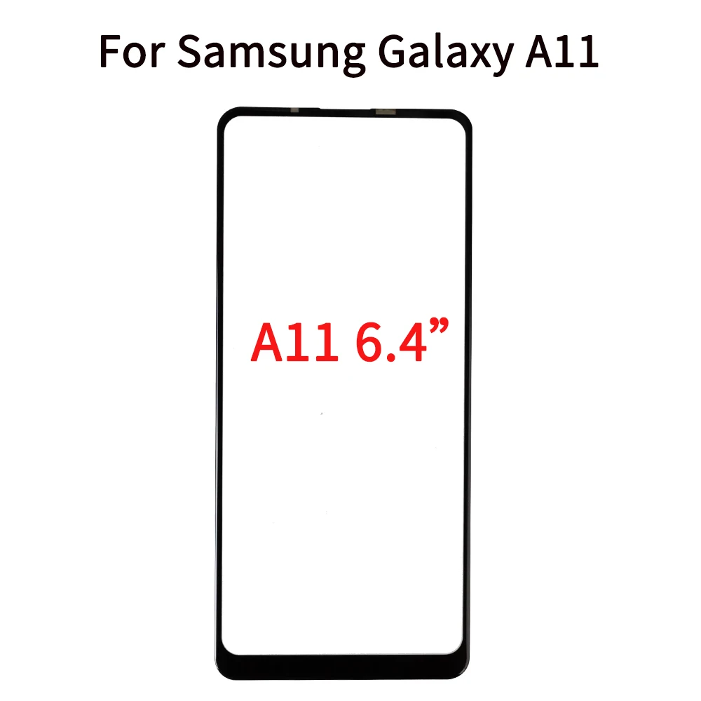 

Replacement For Samsung Galaxy A11 Touch Screen Front Glass Panel LCD Outer Display Lens A11 A115 SM-A115F/DSN Front Glass