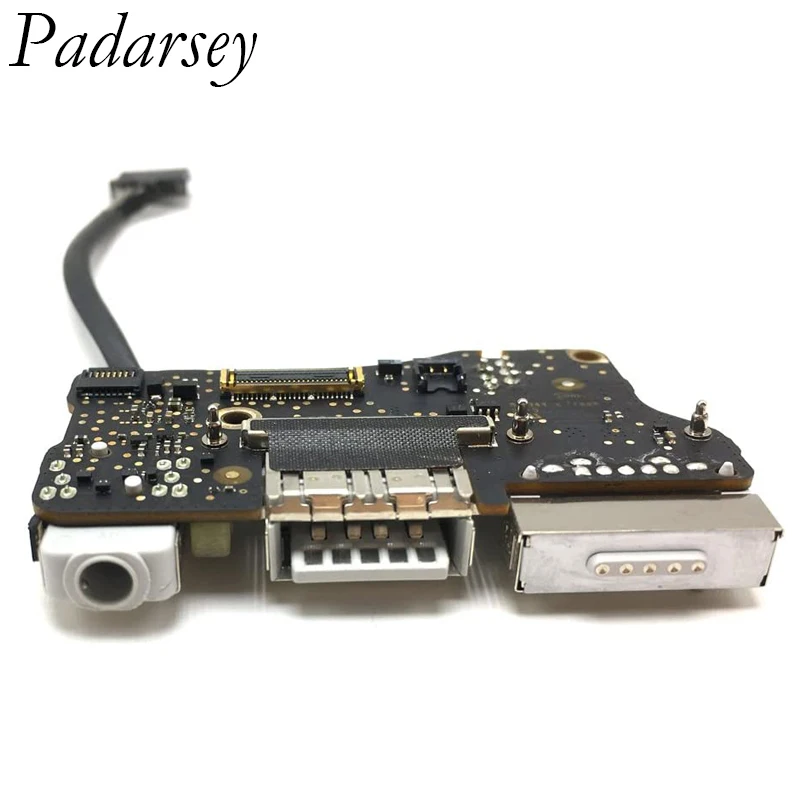 Разъем питания постоянного тока Padarsey плата ввода/вывода с USB аудио MagSafe 2 гибкий