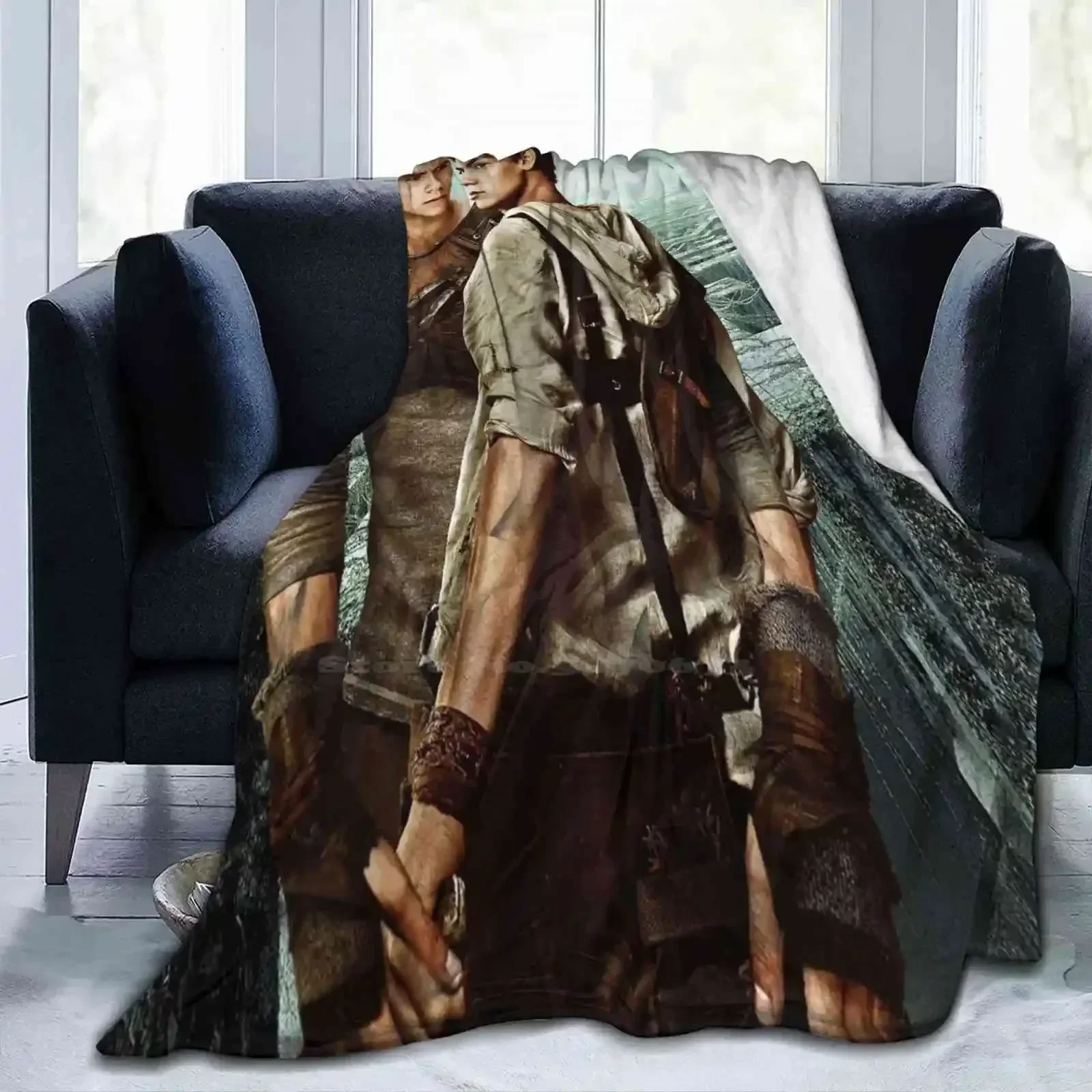 Теплое фланелевое одеяло Newt X Thomas оригинальный дизайн