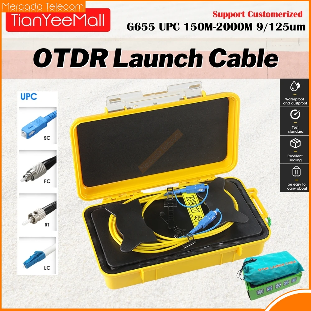 

Кабель OTDR для запуска G655 FC-FC UPC 1000M 9/125um 1310/Нм