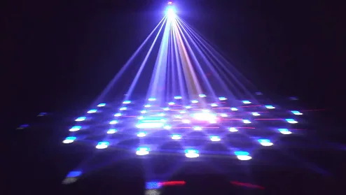 Новый светильник для дискотеки светодиодный лазерный проектор Halo Beam DMX