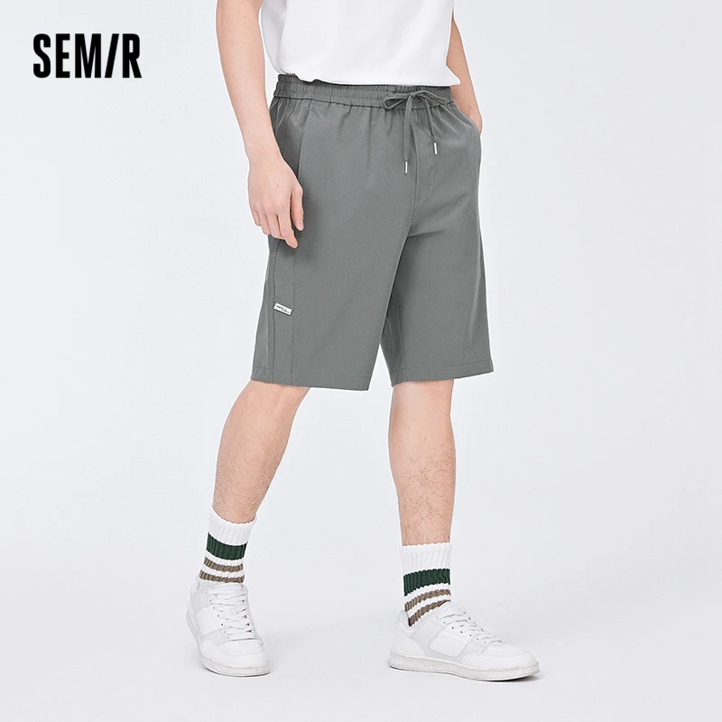 

SEMIR Shorts Men 2022 Summer New Simple Sports Style Boys Vitality Fit Leisure Moisture Absorption Five-Point Pants Tide