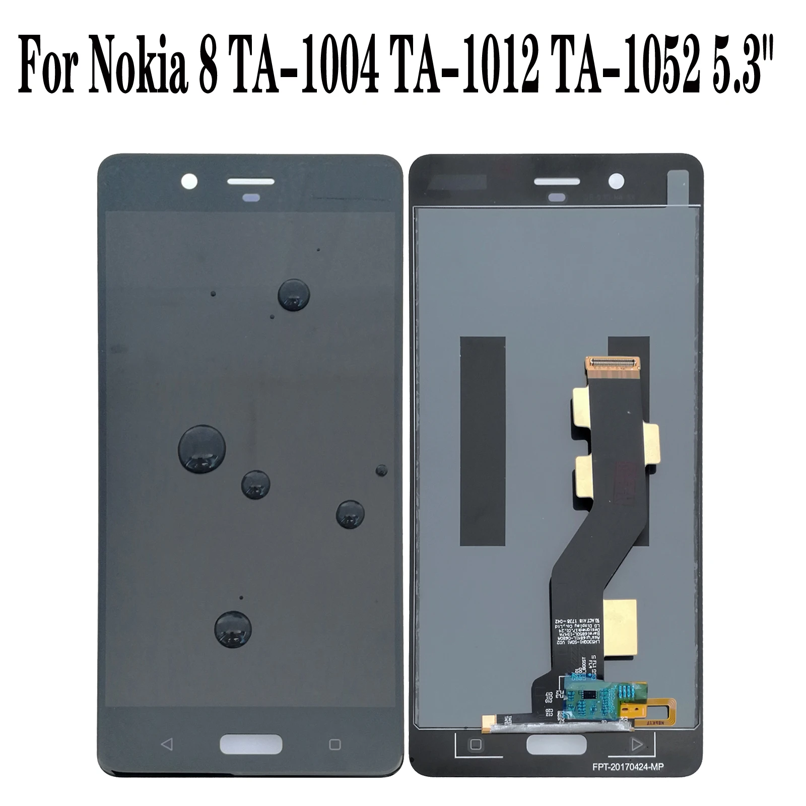 Shyueda IPS 100% AAA + Новинка 5,3 дюймов для Nokia 8 TA-1004 TA-1012 TA-1052 ЖК-дисплей сенсорный экран дигитайзер