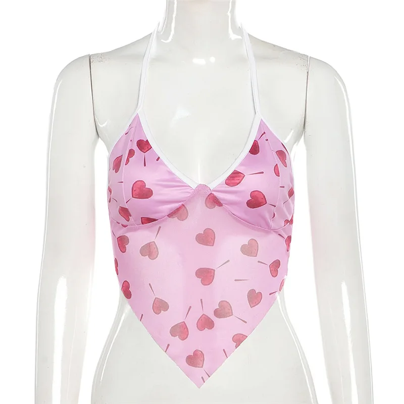 

2021 New Fashion Summer Halter Neck Striped Printed Jumpsuit Sexy Halter Beach Jumpsuit Sleeveless Bodysuit Sexy Party Jumpsuit